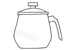 廚房用品簡筆畫圖解 輕松繪制廚具與衛具